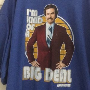 Graphic Men’s Tees - Ron Burgundy, More Cowbell